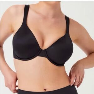 Spanx Unlined Full Coverage Bra Sz 32DD